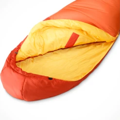 The North Face Wasatch Pro 40 -Outdoor Sports Shop Camping Sleeping Bags Mens The North Face Wasatch Pro 40 Zion Orange Persian Orange Interior