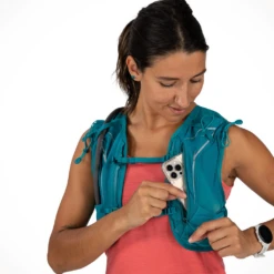 Osprey Dyna 1.5L -Outdoor Sports Shop Camping Backpacks Osprey Dyna 1.5L Verdigris Green Model Front