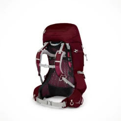 Osprey Aura AG 50 -Outdoor Sports Shop Camping Backpacks Womens Osprey Aura AG 50 Gamma Red Interior