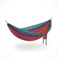DoubleNest Print -Outdoor Sports Shop Camping Furniture ENO DoubleNest Print Hammock Fade Seaglass