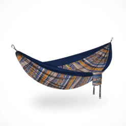 DoubleNest Print -Outdoor Sports Shop Camping Furniture ENO DoubleNest Print Hammock Tundra Navy