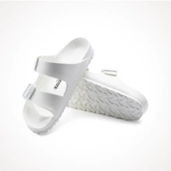 Birkenstock Arizona Essentials EVA — Women's -Outdoor Sports Shop Footwear Birkenstock Womens Arizona Essentials EVA White Iso 2