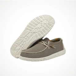 Hey Dude Wally Knit — Men's -Outdoor Sports Shop Footwear Hey Dude Mens Wally Knit Desert Brown Iso 2