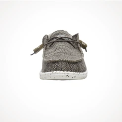 Hey Dude Wally Sox — Men's -Outdoor Sports Shop Footwear Hey Dude Mens Wally Sox Brown Front