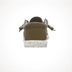 Hey Dude Wally Sox — Men's -Outdoor Sports Shop Footwear Hey Dude Mens Wally Sox Brown Heel