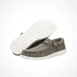 Hey Dude Wally Sox — Men's -Outdoor Sports Shop Footwear Hey Dude Mens Wally Sox Brown Iso 2