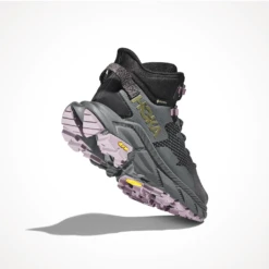 Hoka Trail Code Gore-Tex® — Women's -Outdoor Sports Shop Footwear Hoka Womens Trail Code GTX Black Castlerock Step