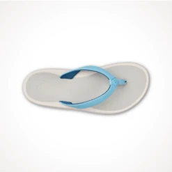 OluKai Pi'oe — Women's -Outdoor Sports Shop Footwear Olukai Womens Pi oe Lanai Breeze Mist Grey Top