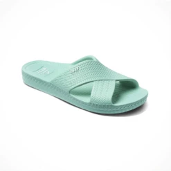 Reef Water X Slide — Women's 12 Reef Water X Slide — Women's -Outdoor Sports Shop Footwear Reef Womens Water X Slide Neon Teal ISO