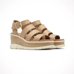 Sorel Joanie III (Ankle Strap) — Women's -Outdoor Sports Shop Footwear Sorel Womens Joanie III Ankle Strap Honest Beige C Iso