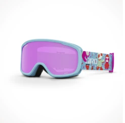 Giro Buster — Kids' -Outdoor Sports Shop Giro Buster Snow Goggle Light Harbor Blue Amber Pink Lens