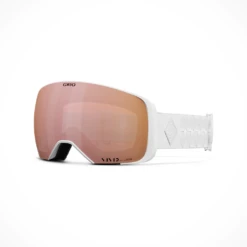Giro Comp -Outdoor Sports Shop Giro Comp White Bliss Vivid Rose Gold Goggle 2025 Hero