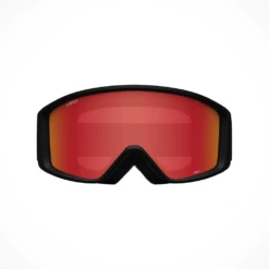 Giro Index 2.0 -Outdoor Sports Shop Giro Index 2 Black Wordmark Amber Scarlet Goggle 25 Front