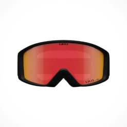 Giro Index 2.0 -Outdoor Sports Shop Giro Index 2 Black Wordmark Vivid Ember Goggle 25 Front