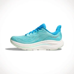 Hoka Clifton 10 — Women's -Outdoor Sports Shop Hoka Clifton 10 Skyward Blue Cielo Blue Womens 2025 Left