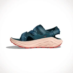 Hoka Infini Hike TC — Women's -Outdoor Sports Shop Hoka INfini Hike TC Blue Twilight Grapefruit WOmens 2025 Left