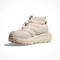 Hoka Kaha 2 Frost Moc GTX — Women's -Outdoor Sports Shop Hoka Kaha 2 Frost Moc GTX Oat Milk Sesame Womens 2024 Left