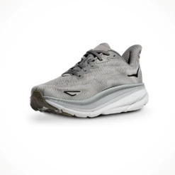Hoka Clifton 9 — Men's -Outdoor Sports Shop HokaMensClifton9HarborMistBlackIsoLeft