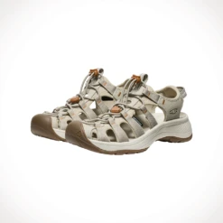 Keen Astoria West Sandal — Women's -Outdoor Sports Shop Keen Astoria WEst Sandal Plaza Taupe Roasted Peacan Womens 2025 Pair