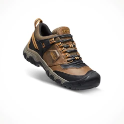 Keen Ridge Flex Waterproof — Men's -Outdoor Sports Shop Keen Mens Ridge Flex Waterproof Bison Golden Brown Iso