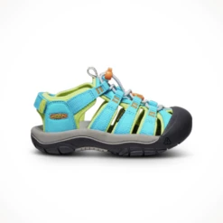 Keen Big Kids' — Newport Boundless — Kids' -Outdoor Sports Shop Keen Newport Boundless Blue Atoll Daiquiri Green kids 2024 Hero