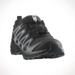 Salomon XA Pro V8 WP J — Kids' -Outdoor Sports Shop L47729300 5 GHO XAPROV8WPJBlack Turbulence Quarry.png.high res