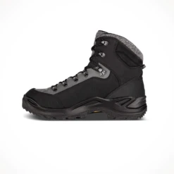 Lowa Renegade Warm GTX Mid — Men's -Outdoor Sports Shop Lowa Mens Renegade Warm GTX Mid Boot Black Grey Side 2