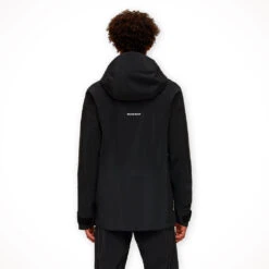 Mammut Eiger Free Pro HS Hooded Jacket — Men's -Outdoor Sports Shop Mammut Eiger Free Pro HS Hooded Jacket Black Mens 2024 Alt2