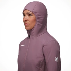 Mammut Rime Light IN Flex Hooded Jacket — Women's -Outdoor Sports Shop Mammut Rime Light IN Flex Hooded Jacket Flux Womens 2024 Alt2
