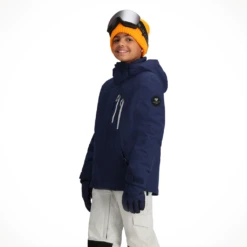 Obermeyer Gent's Jacket — Kids' -Outdoor Sports Shop Obermeyer Gent s Jacket Midnight Navy Kids 2024 Alt1