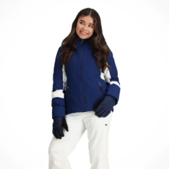 Obermeyer Piper Jacket — Kids' -Outdoor Sports Shop Obermeyer Piper Jacket Navy Kids 2024 Alt1