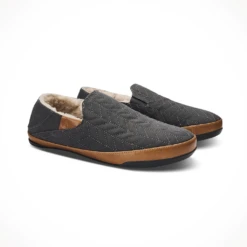 OluKai Hanohano — Men's -Outdoor Sports Shop Olukai Mens Hanohano Dark Shadows Pair