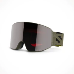 Salomon Sentry Prime Sigma -Outdoor Sports Shop Salomon SENTRY PRIME SIGMA OLIVE NIGHT BLACK GOLD EXTRA LENS Goggle 2025 Hero