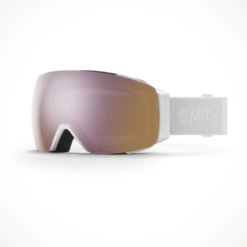 Smith I/O MAG 7 Smith I/O MAG -Outdoor Sports Shop Smith IO Mag 2023 Snow Goggle White Vapor Chromapop Everyday Rose Gold Mirror