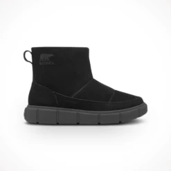 Sorel Explorer III Slip-on WP — Women's -Outdoor Sports Shop Sorel Explorer III Slip On WP Black Sea Salt Womens 2024 Hero