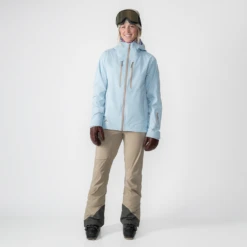 Bliss Jacket — Women's -Outdoor Sports Shop Strafe Bliss Jacket Powder Blue Mens 2024 Alt1
