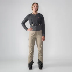 Willow Half Bib — Women's 10 Willow Half Bib — Women's -Outdoor Sports Shop Strafe Willow Half Bib Timberwolf Womens 2024 Alt6