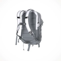 The North Face Women's Surge -Outdoor Sports Shop TNF Surge TNF White Metallic Melange Mid Grey Womens Back