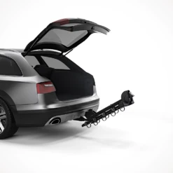 Thule Camber 4 -Outdoor Sports Shop Thule Camber 4 Bike Carrier Trunk Bike Rack On Trunk Open 55c9eeff 014d 40ab 8b72 cd2b3f288026