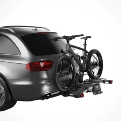 Thule EasyFold XT 2 -Outdoor Sports Shop Thule EasyFold XT 2 Bike Hitch Rack On Car 2