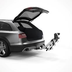 Thule Helium Pro 3 -Outdoor Sports Shop Thule Helium Pro 3 Bike Hitch Bike Rack On Car Trunk Open
