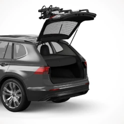 Thule OutWay Platform 2 -Outdoor Sports Shop Thule OutWay Platform 2 Bike Trunk Bike Rack Trunk Open