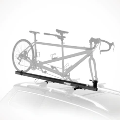Thule Tandem Carrier -Outdoor Sports Shop Thule Tandem Roof Bike Rack Black On Car