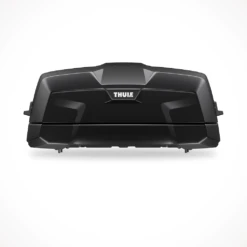 Thule Vector M -Outdoor Sports Shop Thule Vector M 2 Rooftop Cargo Carrier Black Back View