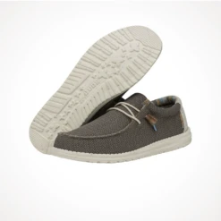 Hey Dude Wally Stretch — Men's -Outdoor Sports Shop ootwear Hey Dude Mens Wally Stretch Walnut Iso 2