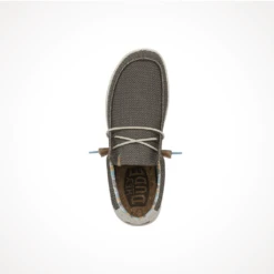 Hey Dude Wally Stretch — Men's -Outdoor Sports Shop ootwear Hey Dude Mens Wally Stretch Walnut Top