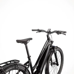 Specialized Turbo Vado 3.0 Step-Through -Outdoor Sports Shop specialized turbo vado 3.0 step through Cast Black Silver Reflective Handle